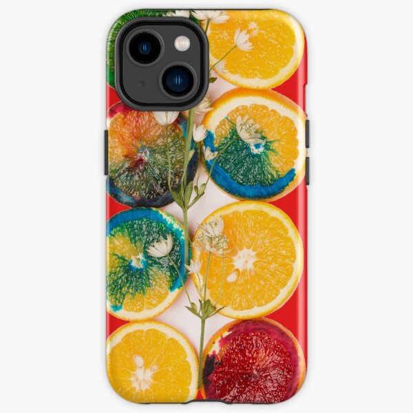 Oranges - variation in red iPhone Tough Case