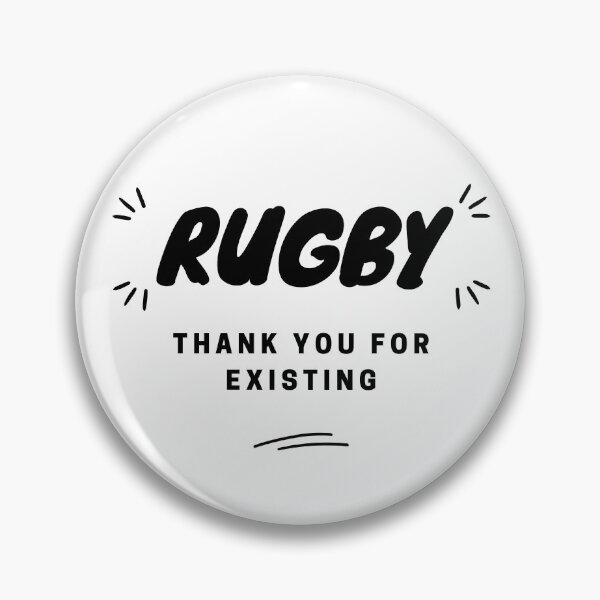 Artikelvorschau, Rugby: Danke, dass Sie existieren. entworfen und verkauft von TheGreenGoat.