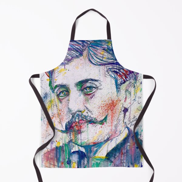 Item preview, MARCEL PROUST - watercolor portrait .2 designed and sold by lautir.