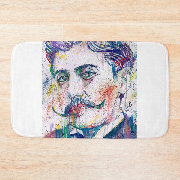 Item preview, MARCEL PROUST - watercolor portrait .2 designed and sold by lautir.