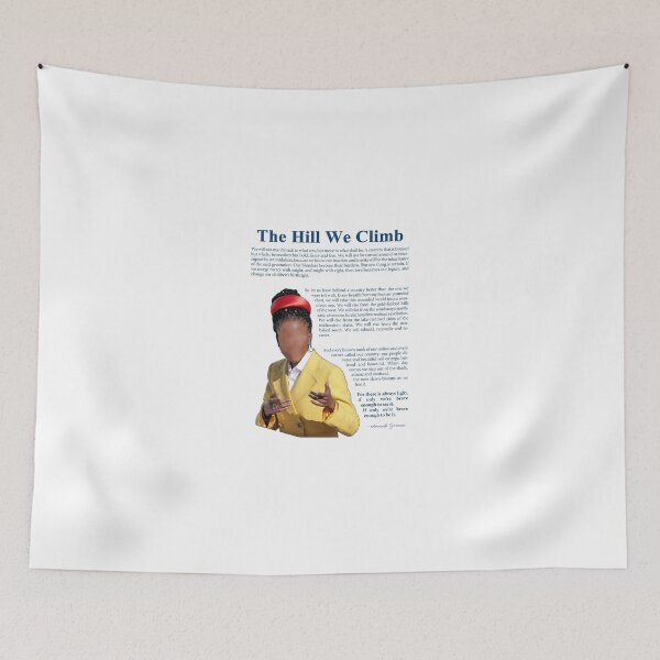 Item preview, Amanda Gorman “The Hill We Climb”  designed and sold by SerenaChoe.