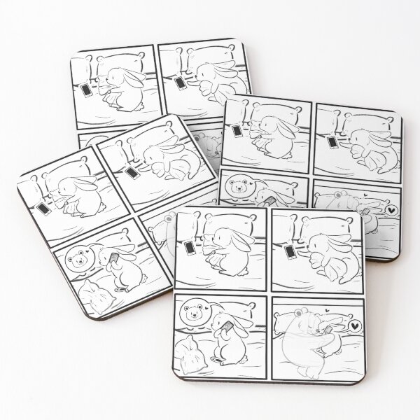 Item preview, Bear and Bunny designed and sold by Caspalpo.