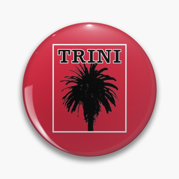 Item preview, Trini - Silueta de palmera de Trinidad y Tobago designed and sold by ClickForMore.