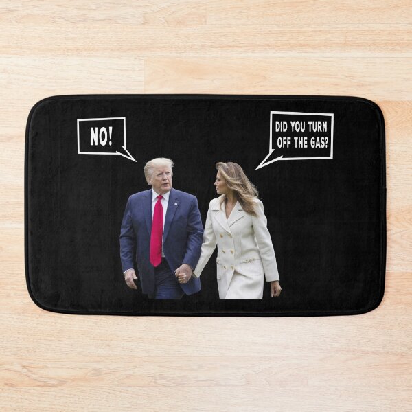 Item preview, Trump & Melania - Did you turn off the gas? designed and sold by jwebmarket.