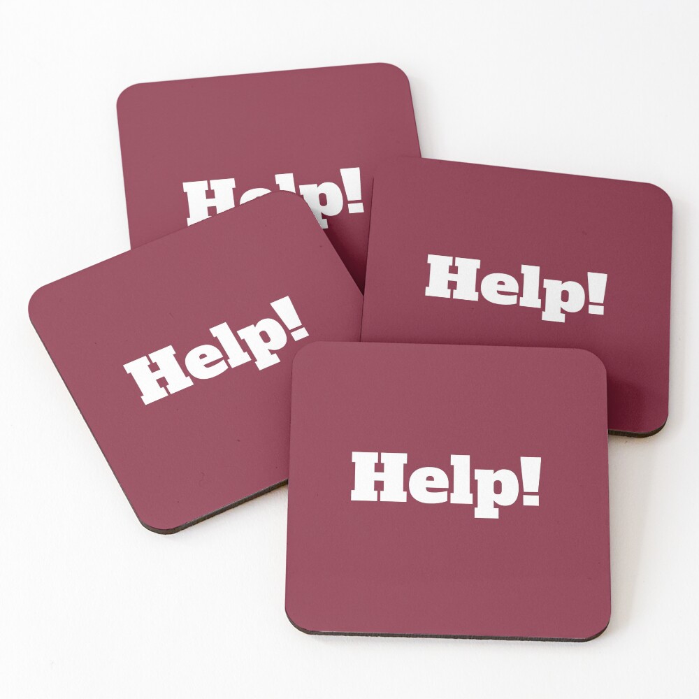 Item preview, Coasters (Set of 4) designed and sold by QuotesDogma.