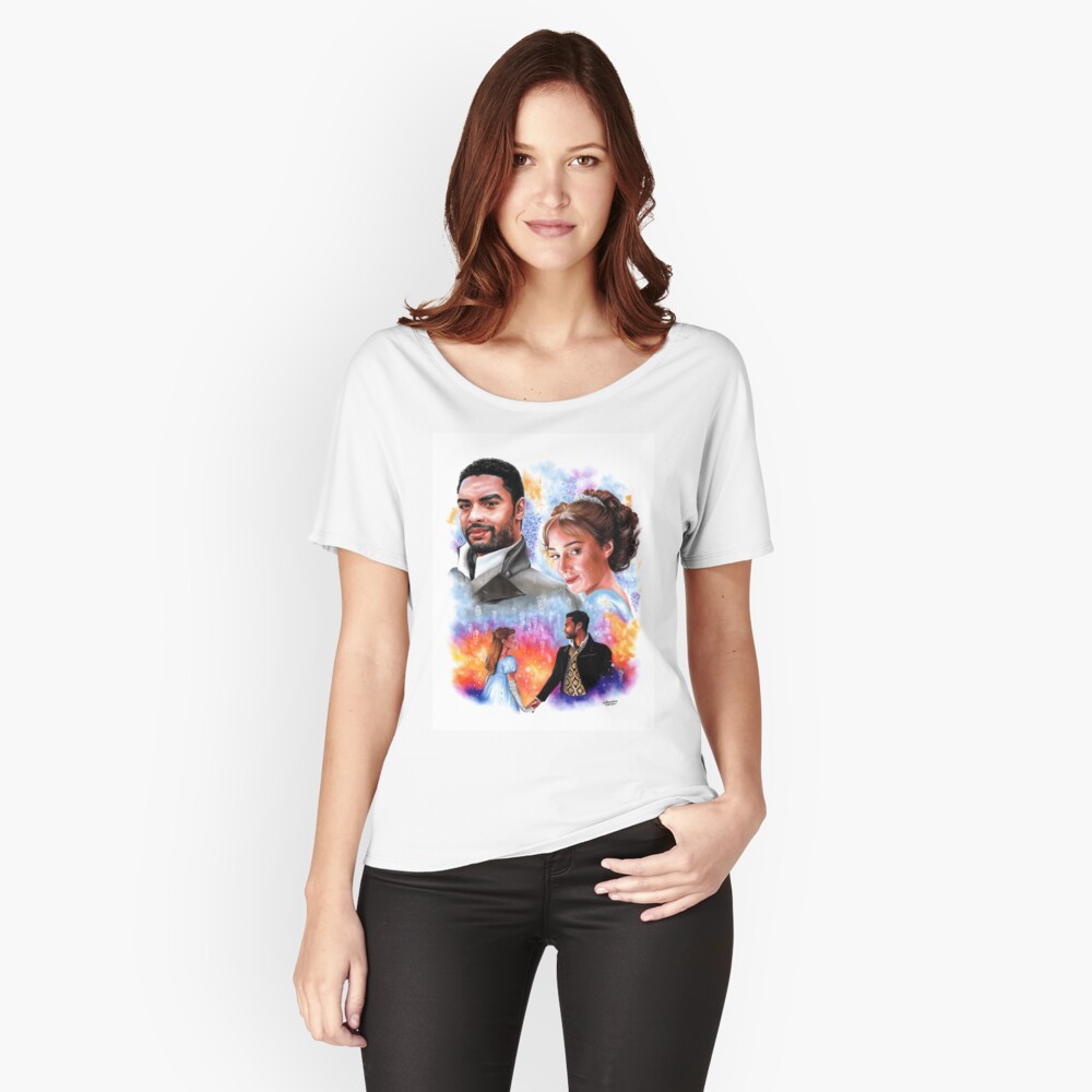 Aperçu de l'œuvre T-shirt coupe relax créée et vendue par laureneportrait.