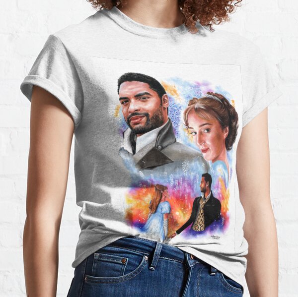 Miss Bridgerton et le Duc d'Hastings T-shirt classique
