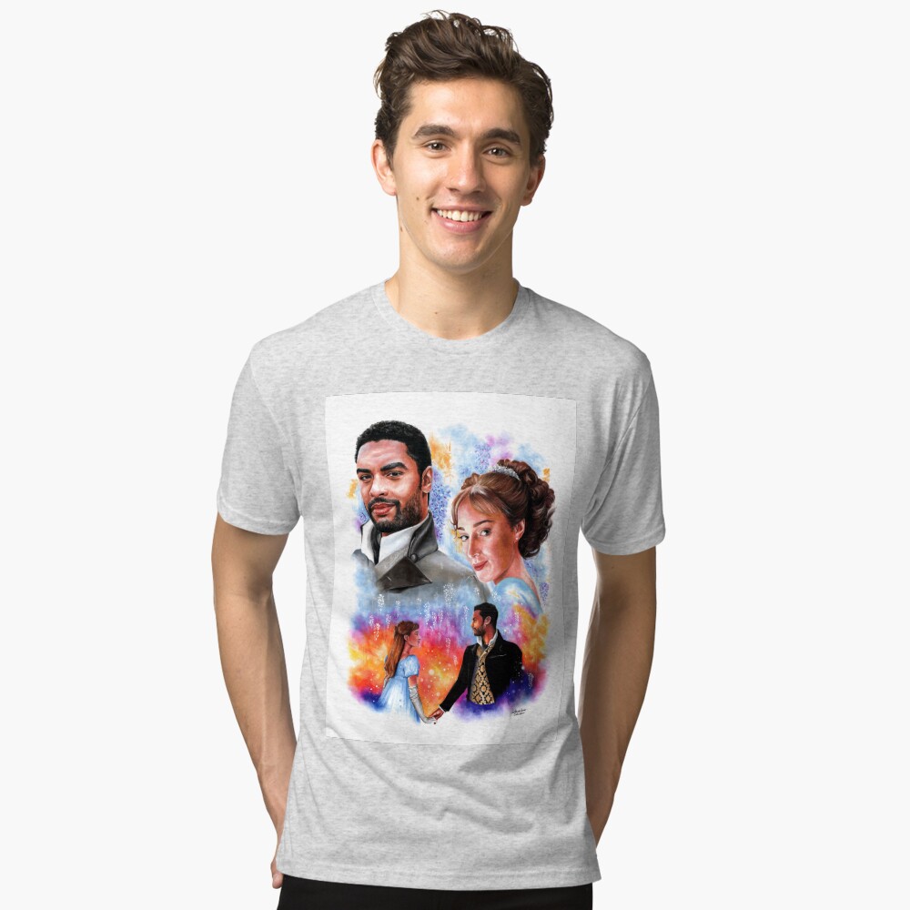 Aperçu de l'œuvre T-shirt chiné créée et vendue par laureneportrait.