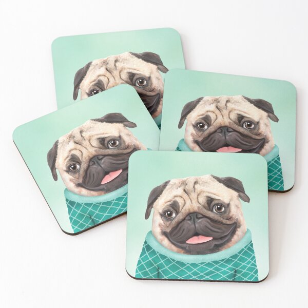 Item preview, Dog Pug - Digital Art - D8 designed and sold by MVG designs.