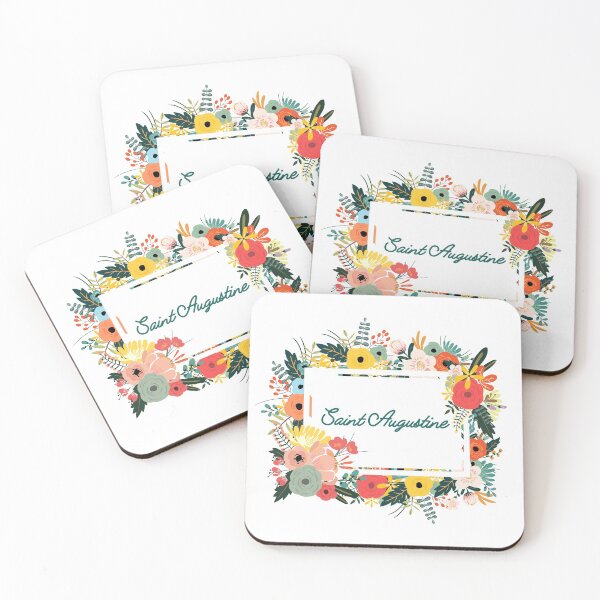 Item preview, Saint Augustine - Flower Frame designed and sold by CityCollection.