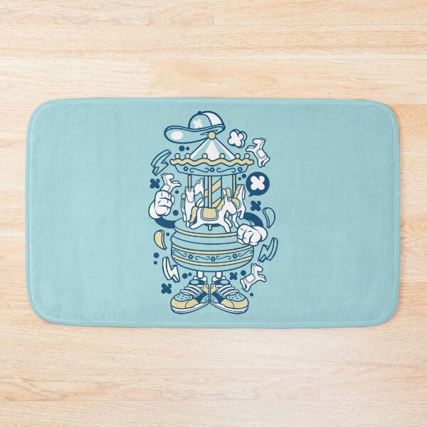 Item preview, The Grand Carousel Ride Street Cartoon designed and sold by Cheap Women's Shirts.