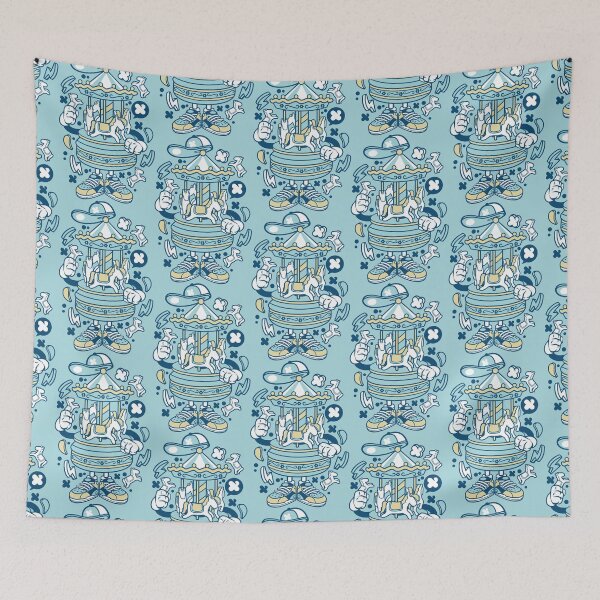 Item preview, The Grand Carousel Ride Street Cartoon designed and sold by Cheap Women's Shirts.