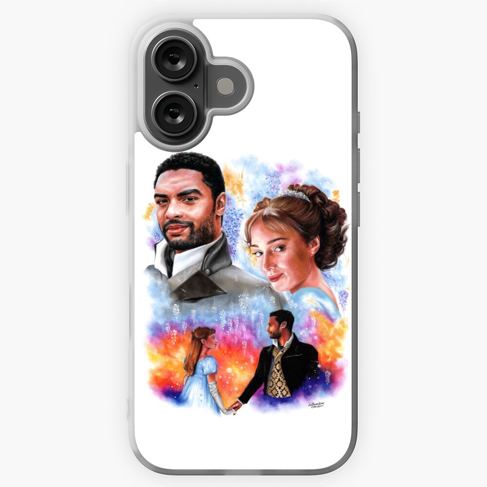 Aperçu de l'œuvre Coque souple iPhone créée et vendue par laureneportrait.