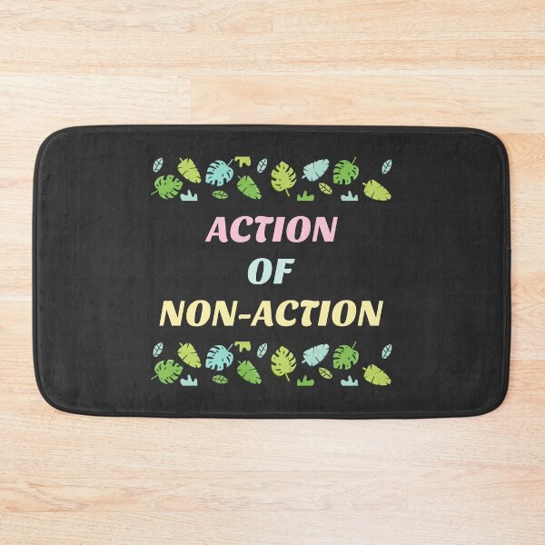 Item preview, Action of Non-Action designed and sold by Ayurveda Fun Store.