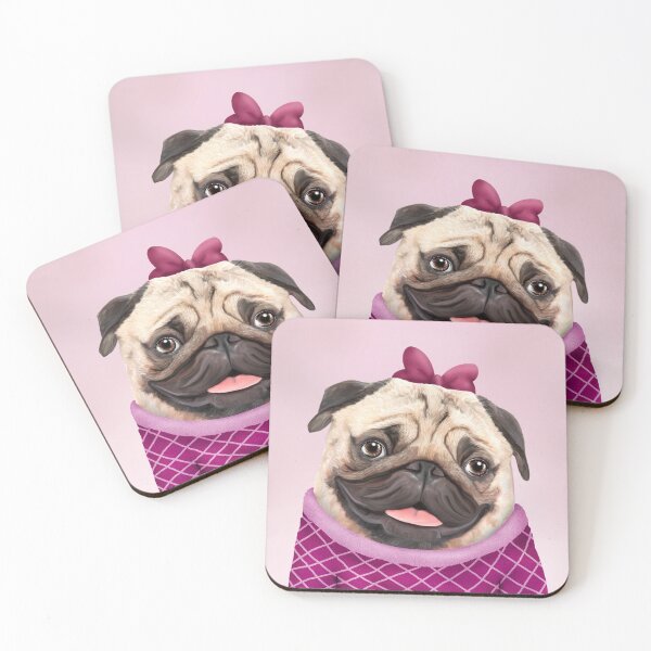 Item preview, Dog Pug - Digital Art - D7 designed and sold by MVG designs.