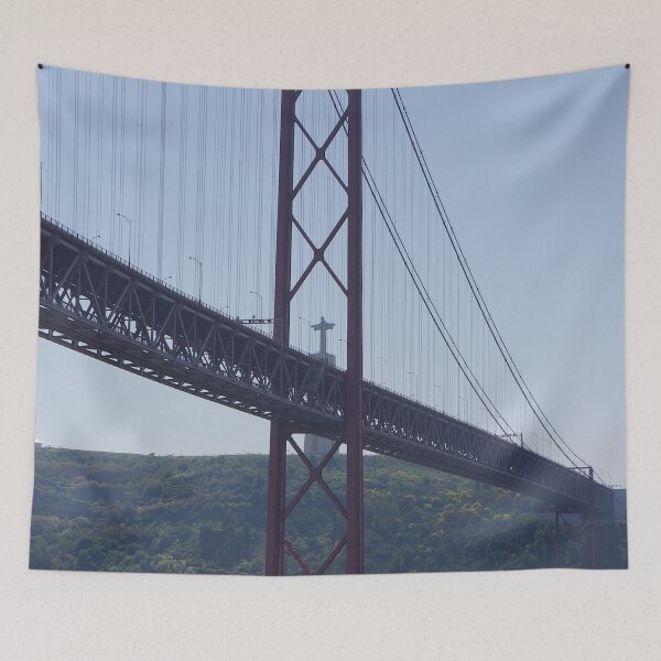 Item preview, April 25th Bridge and Christ the Redeemer statue in Lisbon / Portugal designed and sold by frankuffmann.
