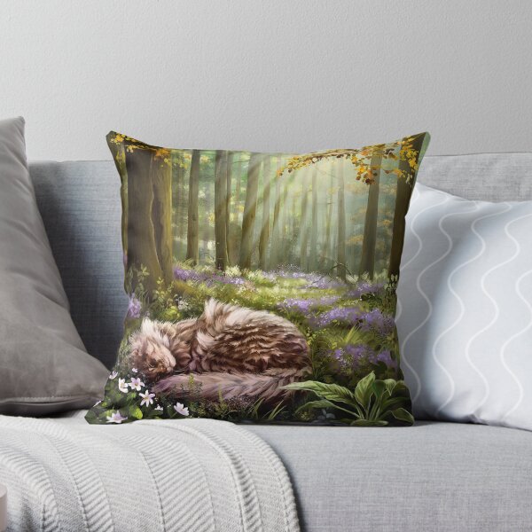 Le chat des forêts Coussin