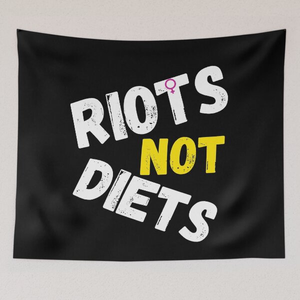 Item preview, riots not diets designed and sold by Original1977.