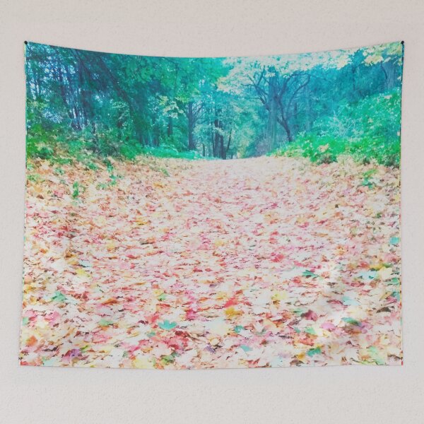 Item preview, Autumnal bright forest, natural background  designed and sold by helenkaiy.