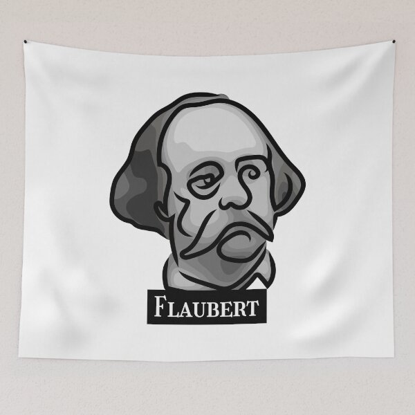 Item preview, Portrait of the writer Flaubert designed and sold by Xdelacra.