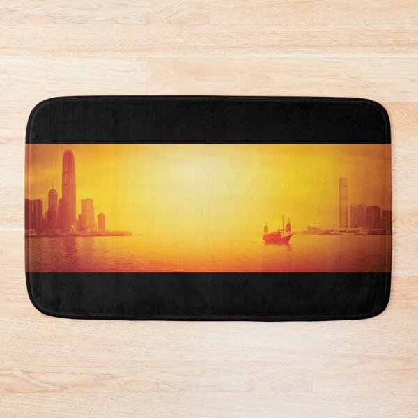 Item preview, Hong Kong Harbour Cityscape Sunset designed and sold by STUDIO-72.