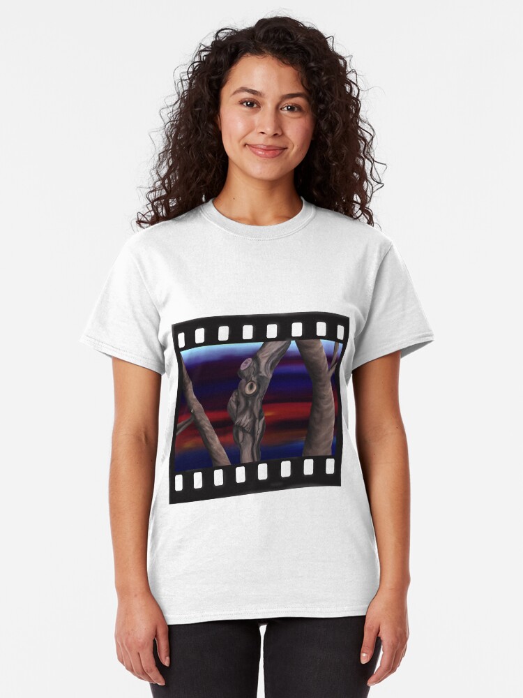 Alternate view of Run From The Grumpy Tree Classic T-Shirt