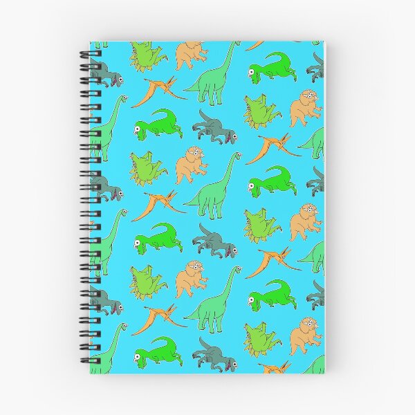 Item preview, Cute Dinosaurs - on blue designed and sold by Adrienne Body.