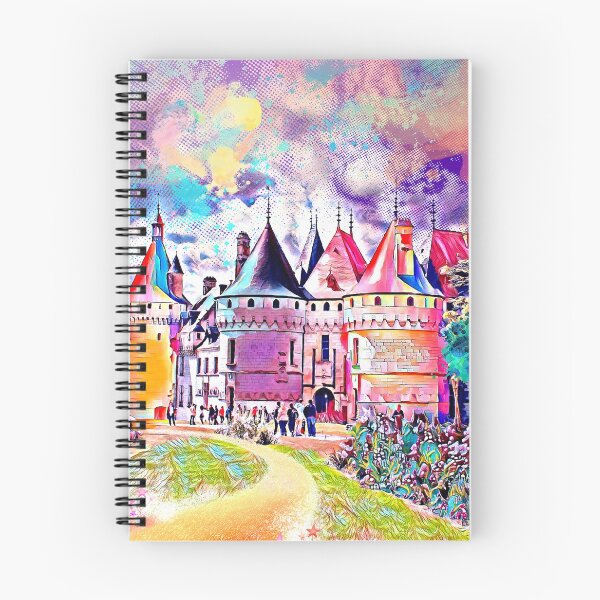 Item preview, Château de Chaumont Loire Valley medieval castle designed and sold by EkaArtShop.