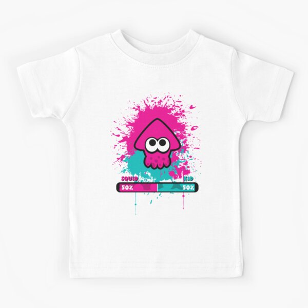 Kid Or Squid Splatoon Kids T Shirt By Maziero Redbubble - marie splatoon roblox