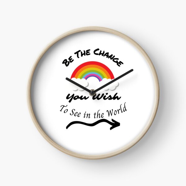 Item preview, Be the Change you Wish To See in the World designed and sold by Lorify.