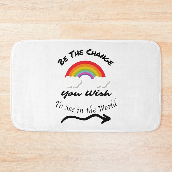 Item preview, Be the Change you Wish To See in the World designed and sold by Lorify.