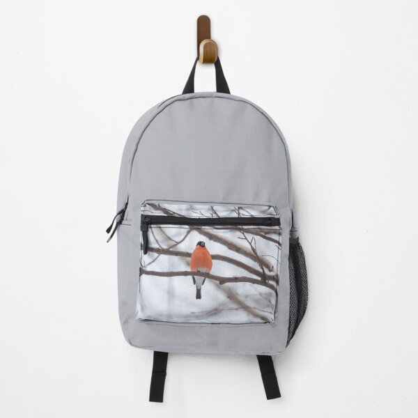Item preview, Bullfinch on the birch tree branch at winter designed and sold by Svetlana Korneliuk.