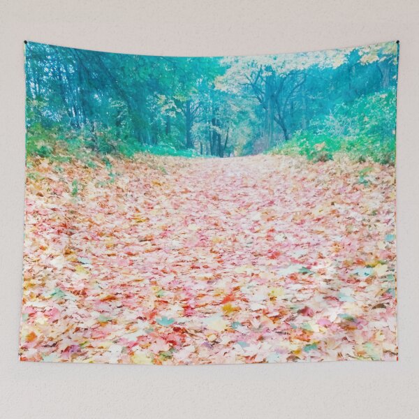 Item preview, Autumnal bright forest, natural background  designed and sold by helenkaiy.