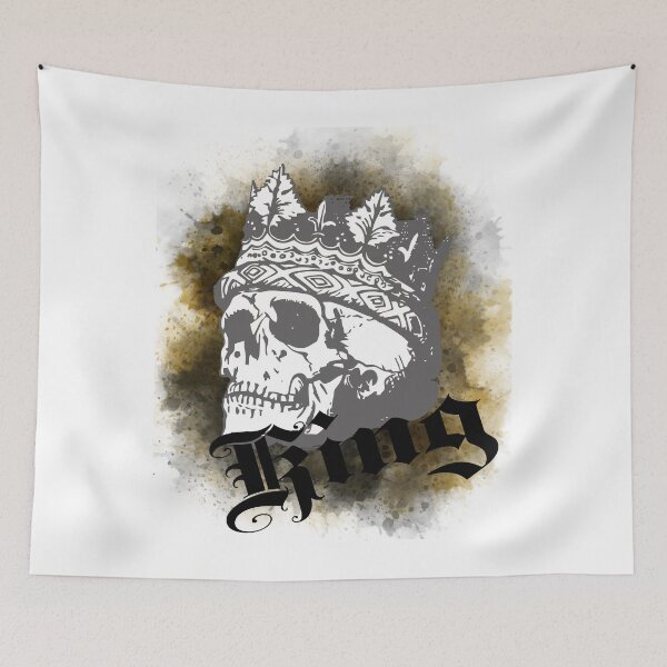 Item preview, King skull with crown designed and sold by qlobba.