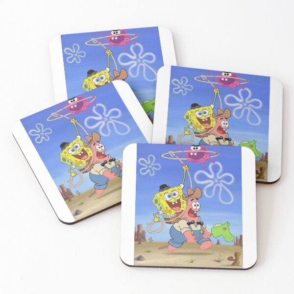 Item preview, Spongbob and Patrick catching coronavirus  designed and sold by prettyfemme.