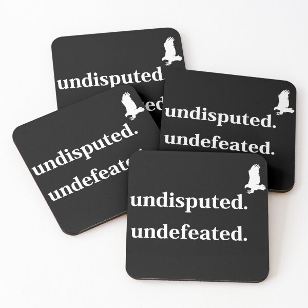 Item preview, undefeated / undisputed / fighting / eagle t-shirt. designed and sold by katastrophicus.