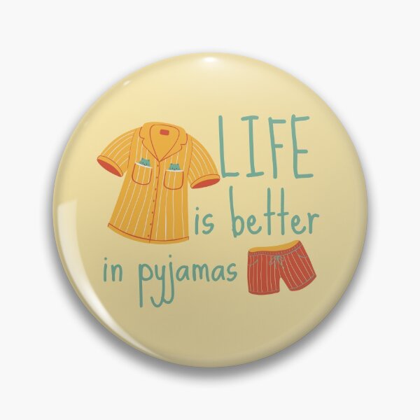 Item preview, Life is Better in Yellow and Orange Pyjamas designed and sold by SweetAndSpice.