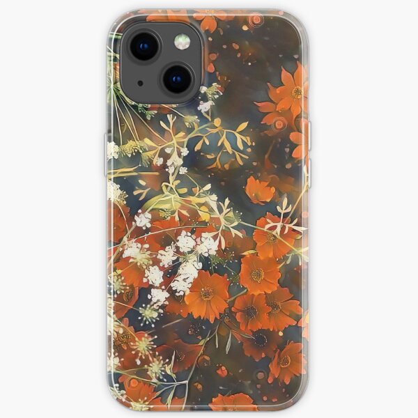 Fleurs d'oranger sauvage Coque souple iPhone
