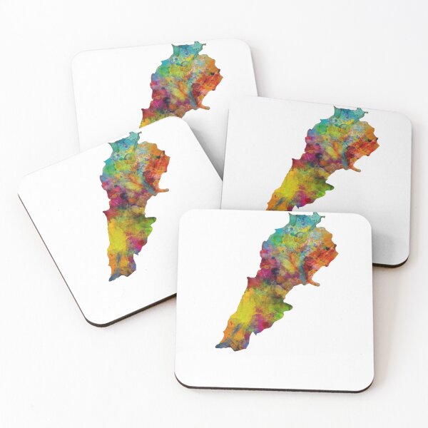Item preview, Lebanon map colors designed and sold by K.Habibi.