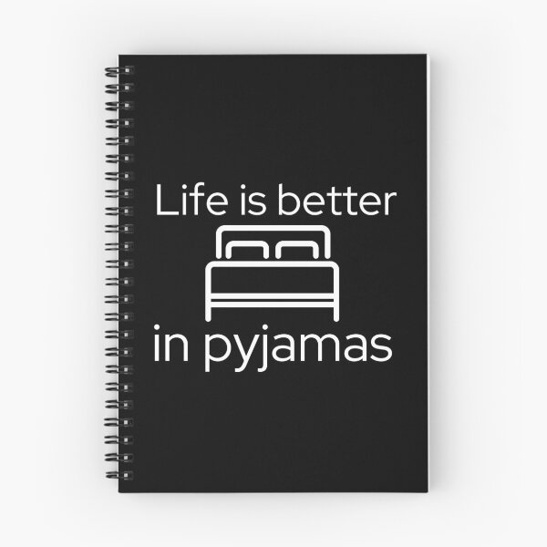 Item preview, Life is Better in Bed Pyjamas designed and sold by SweetAndSpice.
