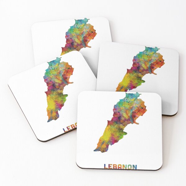 Item preview, Lebanon rainbow map designed and sold by K.Habibi.