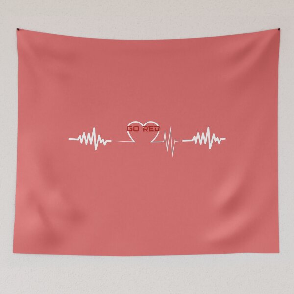 Item preview, Go Red - American Heart Month Awareness  designed and sold by 4DN4NE.