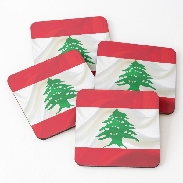 Aperçu de l'œuvre masque drapeau du Liban créée et vendue par Mo5tar.