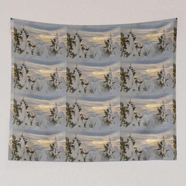 Item preview, Winter touch in a forest designed and sold by SzendeB.