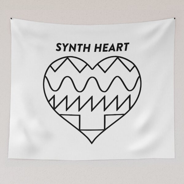 Item preview, SYNTH HEART (black) # 1 designed and sold by RICK-TURNER.
