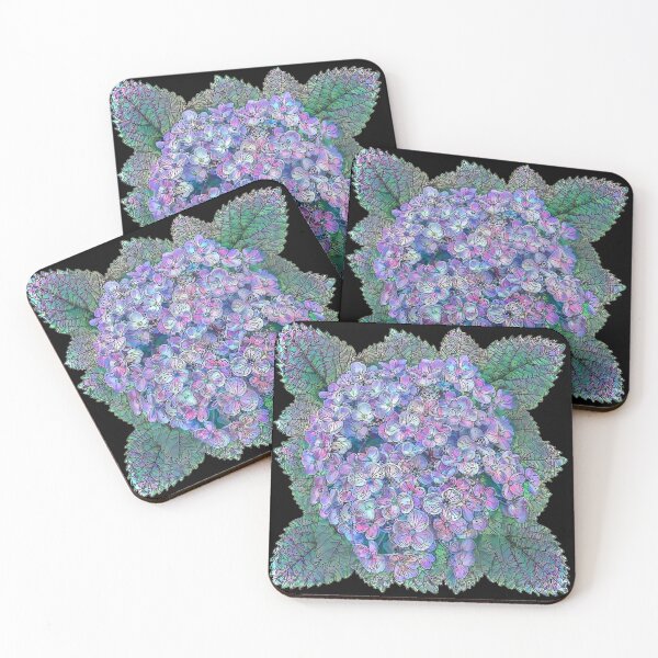 Item preview,  Hydrangea Blossom Drawing designed and sold by Kestrelle.