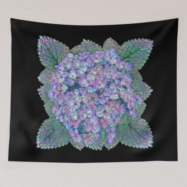 Item preview,  Hydrangea Blossom Drawing designed and sold by Kestrelle.