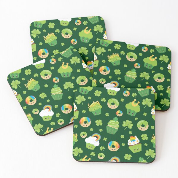 Item preview, Kawaii Muffins and Donut Rainbow St Patrick Day designed and sold by TamGustam.