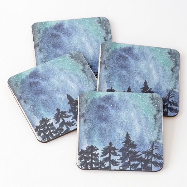 Item preview, Northern lights night designed and sold by Rachaaa.