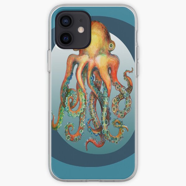 O is for Octopus iPhone Soft Case